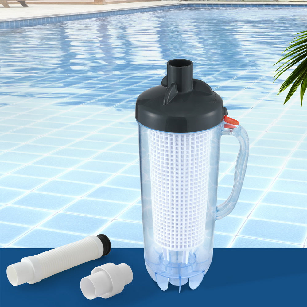 Aqua Buddy Pool Leaf Canister Cleaner Suction Catcher In-ground Swimming Pools