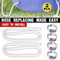 2 x Genuine Intex Hose Pipe for Above Ground Swimming Pool Pump Filter 32mm